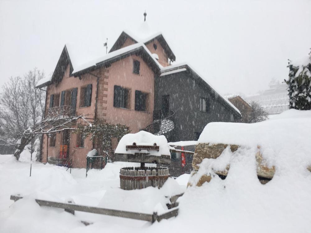 Le Manoir De Champlan Acomodação com café da manhã Grimisuat Exterior foto