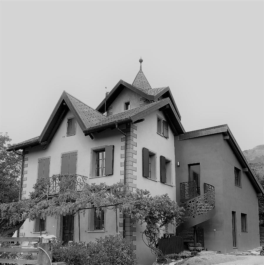 Le Manoir De Champlan Acomodação com café da manhã Grimisuat Exterior foto